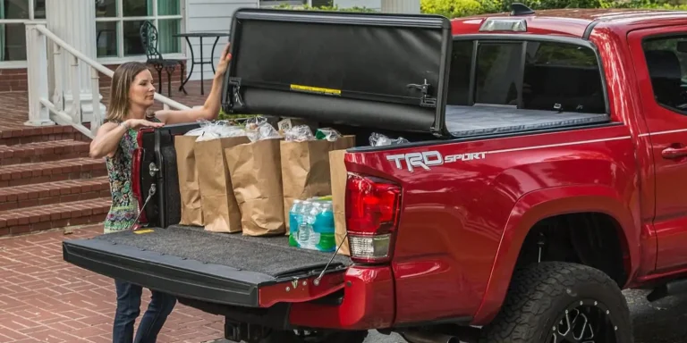 Soft Folding Tonneau Covers - Fast Access, Everyday Value Tri-Fold-Truck-Bed-Tonneau-Cover